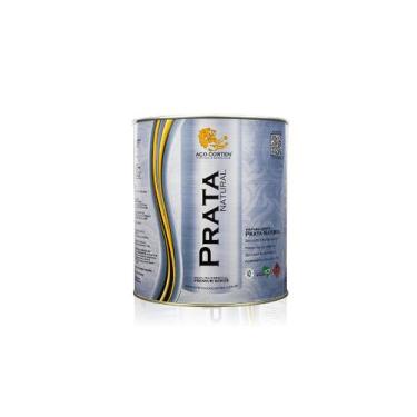 Imagem de Tinta Metálica Efeito Prata Natural - Base Automotiva - Mini Kit 900ml