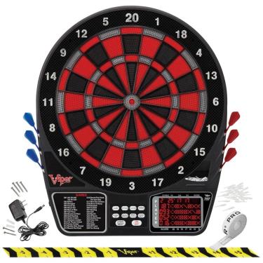 Imagem de Jogo De Dardos Eletrônico, Acesso Rápido A 301 E Contagem, Display, Inclui Dardos E Pontas Extras, 43 Jogos, Até 16 Jogadores, Viper.