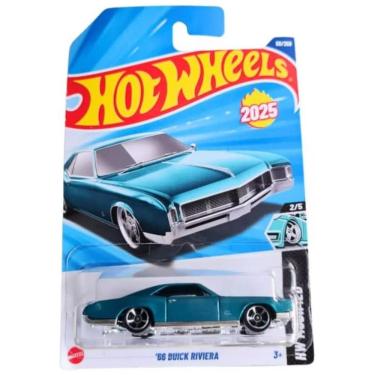 Imagem de Hot Wheels 66 Buick Riviera, Série HW Modified, Carro em Miniatura Diecast 1:64, Modelo 25