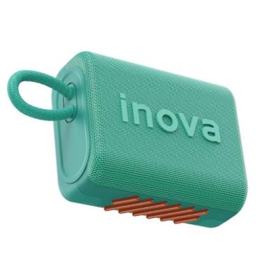 Imagem de Caixa de Som, inava, Go- 5, Caixa de Som Portáteis Bluetooth,Terceira geração, 15h de reprodução, À Prova D'água IP67, TWS/USB/TF(Verde)