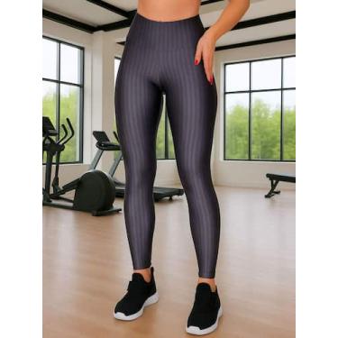 Imagem de Calça Legging 3D Moda Fitness Feminina Cintura Alta - c4 LAURA - MAJU 