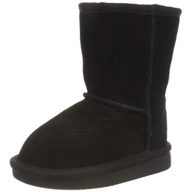 Imagem de Koolaburra by UGG Short Koola infantil feminino (criança pequena/criança grande), Preto, 19