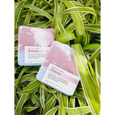Imagem de Sabonete Artesanal de Amora Natural e Hidratante - no-brand