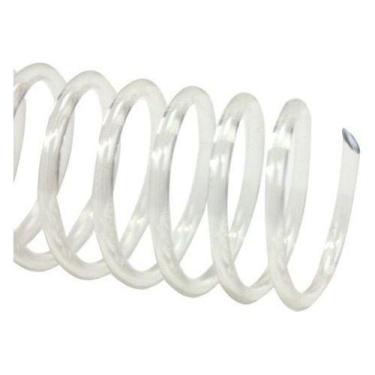 Imagem de Espiral Para Encadernação 14mm Transp Até 85 Fls 100 Unids. - Marketmi
