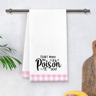 Imagem de Pano de prato de cozinha temático engraçado pano de secagem rápida absorvente retrô atrevido senhora pano de prato toalha de prato reutilizável toalha de prato atencioso presente para anfitriã mãe-23