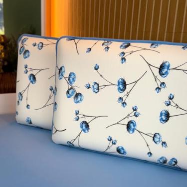 Imagem de Jogo de Lençol Cama 3 e 2 Peças Estamapados 100% Algodão com Elástico e Toque Macio (Queen, Córboda)