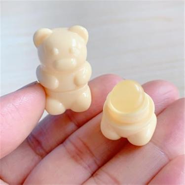 Imagem de Mini pincel labial de silicone bonito desenho animado corretivo angular pincel batom bálsamo labial corretivo pincel ferramentas de maquiagem, marrom