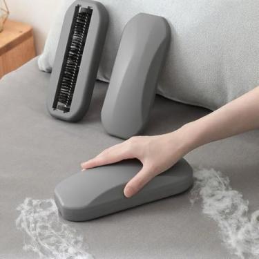 Imagem de Escova de limpeza de lixo e detritos, escova manual de sofá-cama, escova de cola de roupas escova portátil (não elétrica)