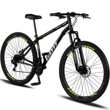 Imagem de Bicicleta Aro 29 Aço Carbono Gott Vortex RX 21v Com Suspensão e Freio 