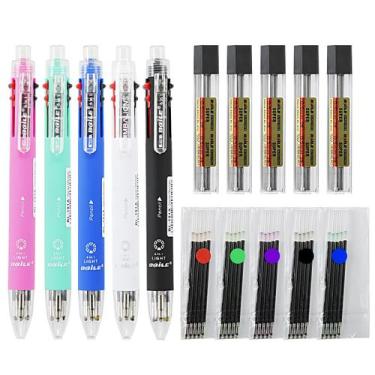 Imagem de Caneta multifuncional Baile 6 em 1, 0,7 mm, esferográfica, 5 cores