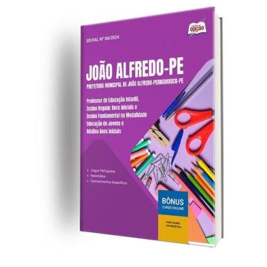 Imagem de Apostila Prefeitura de João Alfredo - PE - Professor de Educação Infan