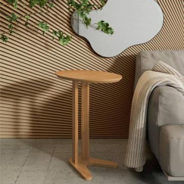 Imagem de Mesa Auxiliar 60x40cm TB604 Dalla Costa, Freijó