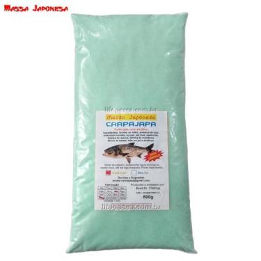 Imagem de Massa Japonesa Carpajapa Para Pesca Carpa 800G - Vários Sabores, Blue 