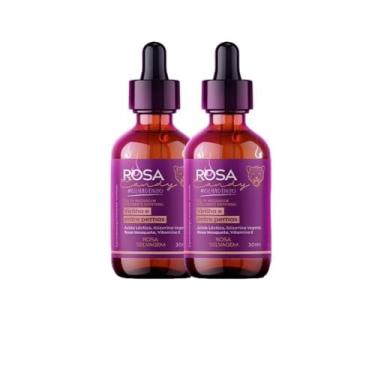 Imagem de Kit 2 Sérum de Massagem Molhadinho Rosa Candy Rosa Selvagem