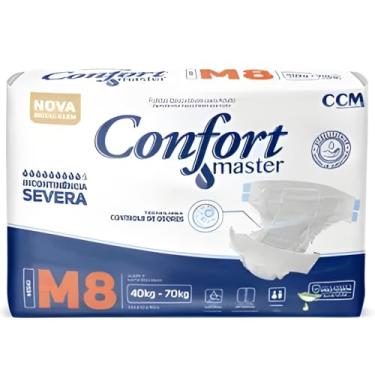 Imagem de Fralda Geriátrica Confort Master Regular M com 8 unidades