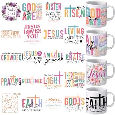 Imagem de Envelope de copo UV DTF - 24 folhas com palavras bêbadas UV DTF envoltórios para caneca cachorro mãe provérbio Uvdtf decalques à prova d'água esfregar ferro sobre transferência para copos de vidro