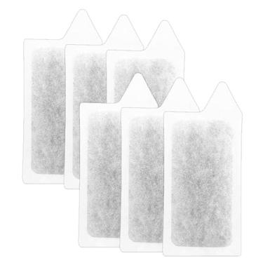 Imagem de ELCCOTYA Cartuchos de filtro de aquário pequenos de substituição compatíveis com filtros internos Tetra Whisper 3i, refis de filtro de design sem moldura funcionam com tanque de peixes pequeno de 9 a