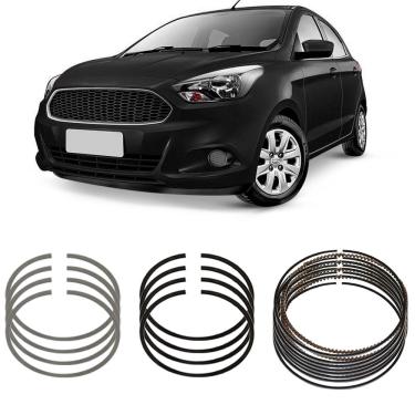 Imagem de Jogo Anel Segmento 1.00 Ford Ka 1.0 12V 2014 a 2022 Flex