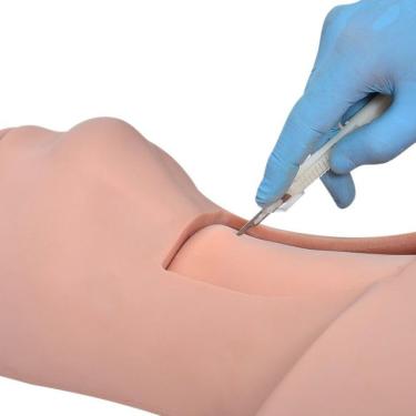 Imagem de Torso Para Traqueostomia Simulador Médico