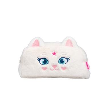 Imagem de Estojo Penal Gatinha Pelúcia Petit Mia 15935 Luxo Oficial - Xeryus