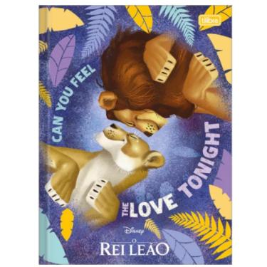 Imagem de Caderno Brochura Capa Dura 1/4 Pequeno 80 Folhas Rei Leão Tilibra Estampa 7