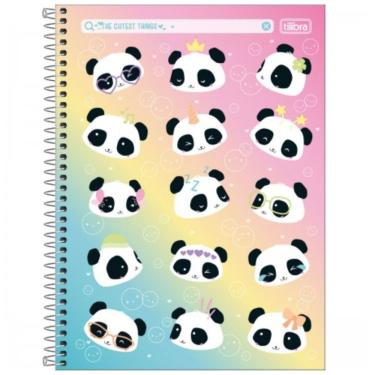 Imagem de Caderno Espiral Capa Dura Universitário Lovely Friend 160 Folhas 10 Matérias Tilibra Estampa 6