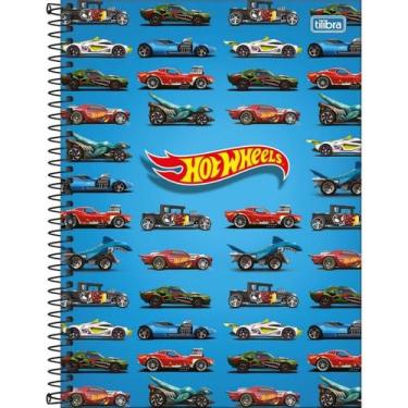 Imagem de Caderno Universitário Hot Wheels 80 Folhas - Tilibra