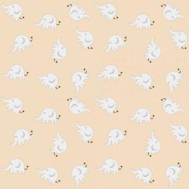 Imagem de Papel De Parede Infantil Elefante Baby