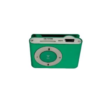 Imagem de Reprodutor de MP3 USB Portátil Clip Esportivo Compacto Metal com Slot para Cartão TF