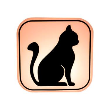 Imagem de Luminária Box Gatices – Lightbox Decorativa LED com Tema de Gatos para Decoração