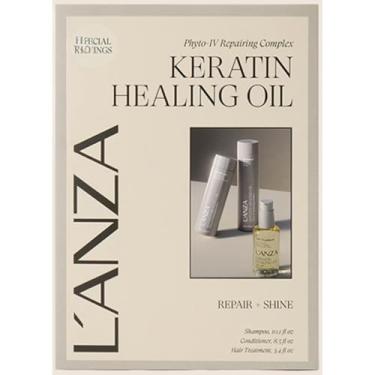 Imagem de LAnza Kit Keratin Healing Oil Shampoo 300ml + Condicionador 250ml + Oil Hair Treatment 100ml