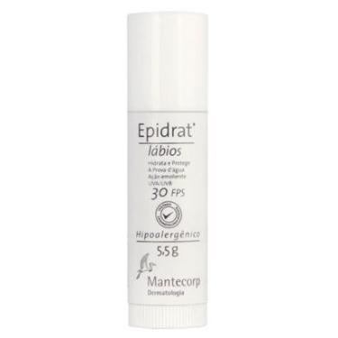 Imagem de Hidratante Labial Mantecorp Skincare Epidrat - Lábios FPS 30 5,5g-Unissex