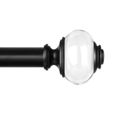 Imagem de Varões de cortina USFOOK, emenda telescópica de 81 a 213 cm com acabam