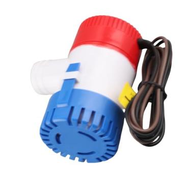 Imagem de aqxreight 12V 3A 1100 GPH Bomba de Esgoto de água Marinha Elétrica Submersível para Barco de Iate Ferrugem e Filtro de Pressão Totalmente Rápido Bomba de Plástico Eixo de Resfriamento de água