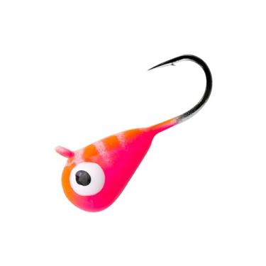 Imagem de Temorah Gabarito de gelo de tungstênio (TTDIJ-15 laranja rosa tigre-brilhante, 6 mm, 10 peças)