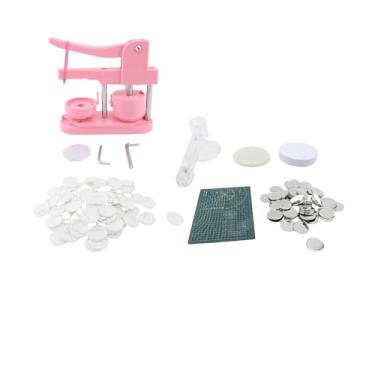 Imagem de TARSHYRY Máquina de Fazer Botões, Prensa Manual Com 100 Botões Em Branco e Acessórios para Crachás Personalizados, Chaveiros, Abridores de (58mm (Rotação))