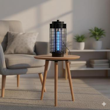 Imagem de Armadilha Mata Mosquito Elétrica LED Pega Insetos Bivolt