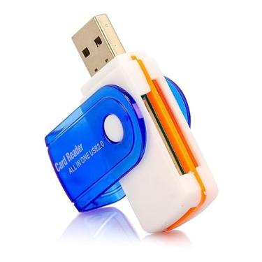 Imagem de Leitor Gravador Cartão Memória, Pro Duo,sd, M2, Micro Sd