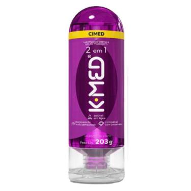Imagem de K-MED 2 Em 1 200ml Gel Lubrificante Intimo Gel De Massagem Vitamina E 