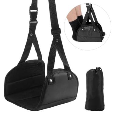 Imagem de Pé de Compete de Hammock de Hammock para o Suporte de pé Ajustável Mesa de Mesa por Portátil Em Descanso de pé para Viagem para o Escritório Em Casa Viagens (Preto)