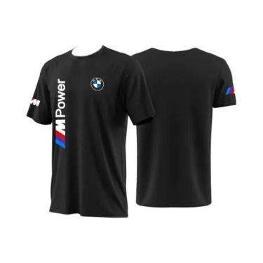 Imagem de Camiseta Masculina BMW De Verão Com Manga Curta, Estilo Esportivo Raci