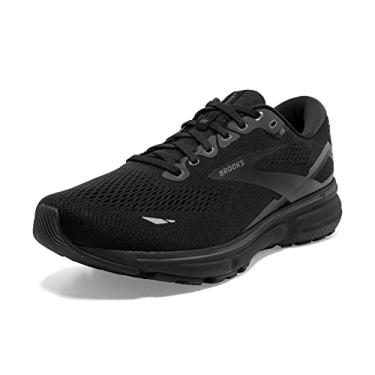 Imagem de Brooks Tênis de corrida feminino Ghost 15 Neutral, Preto/Preto/Ébano, 42