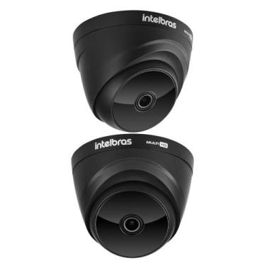 Imagem de Kit 2 Câmeras Multi HD 2 Megapixels 20m VHD 1220 D G8 BLACK Intelbras