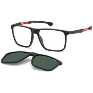 Imagem de Óculos de Sol Carrera Clip On 4020CS BLX UC Preto Polarizado - Preto - Único - Masculino-Masculino