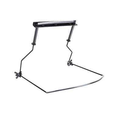 Imagem de Cocoarm Suporte para Gaita de Metal Ajustável Suporte para Gaita de Pescoço para de Pescoço, Proteção de Tubos Macios, Adequado para Diferentes Marcas de Gaitas de 10 Furos