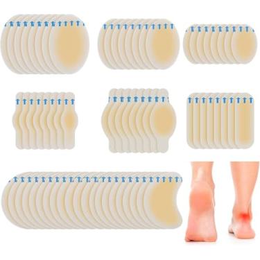 Imagem de Proteção contra Bolhas Pés Patch para Protetor de Calcanhar Selagem Almofada Adesiva Dedo do Pé e Longo Prazo Fácil Usar 40 Peças