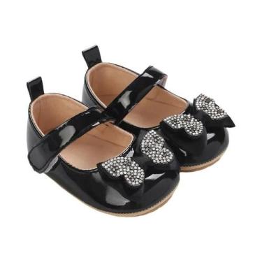 Imagem de Sapatos De Princesa Com Laço Para Meninas De 0 a 1 Ano, Moda Primavera