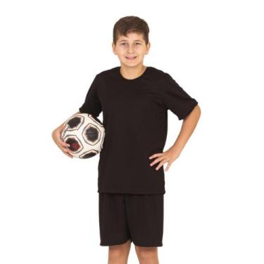 Imagem de Conjunto Infantil Futebol Dry Fit Camisa e Shorts Juvenil 20-A - Lavin