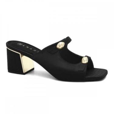 Imagem de Tamanco Ramarim 2539203-6 Salto Bloco Feminino-Feminino