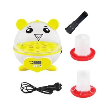 Imagem de Incubadora De Ovos Pequena Para Casa 9PCS Semi-Automática Para Ovos De